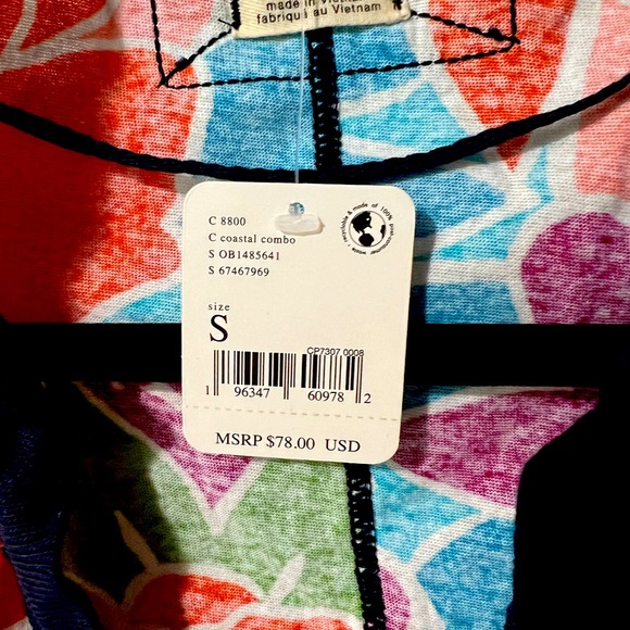 NWT Free People On A Boat Boxy Crop Polo Top Size Small - Picture 6 of 7